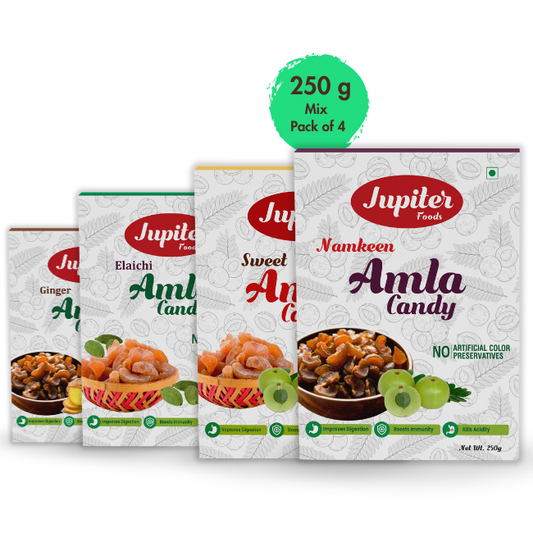 Amla Candy Combo Pack (Sweet, Chatpata, Elaichi & Ginger)